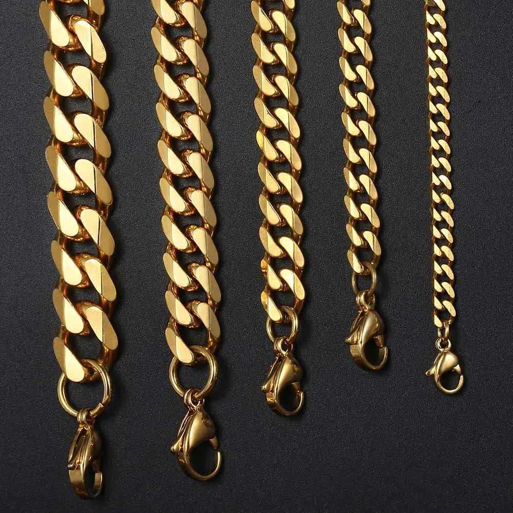 Gold and Silver Chain