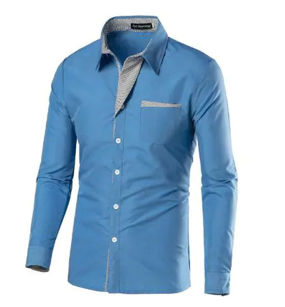 Full Sleeve Men Slim Fit Formal Shirt