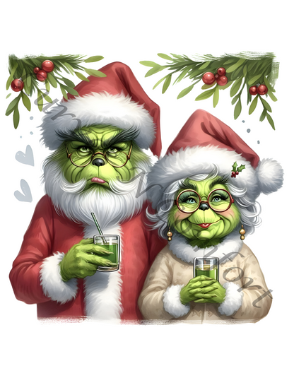 Mr. & Mrs. Grinch