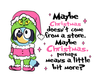 Christmas Bluey
