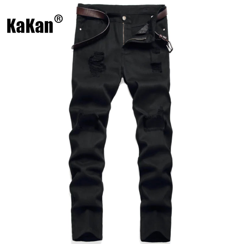 Distressed Casual Jeans for Men