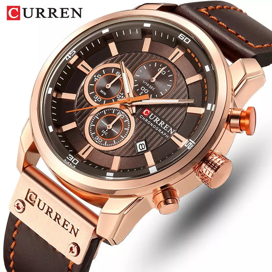 Top Brand Luxury Chronograph Quartz Watch Men Sports