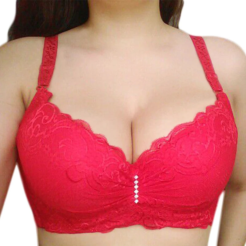 Plus Size Underwire Super Push Up Bralette