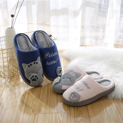 House Slippers Indoor Bedroom Lovers Couples