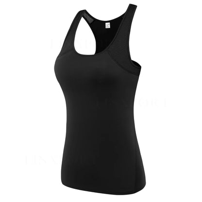 Quick Drying Fitness Activewear Tank Tops