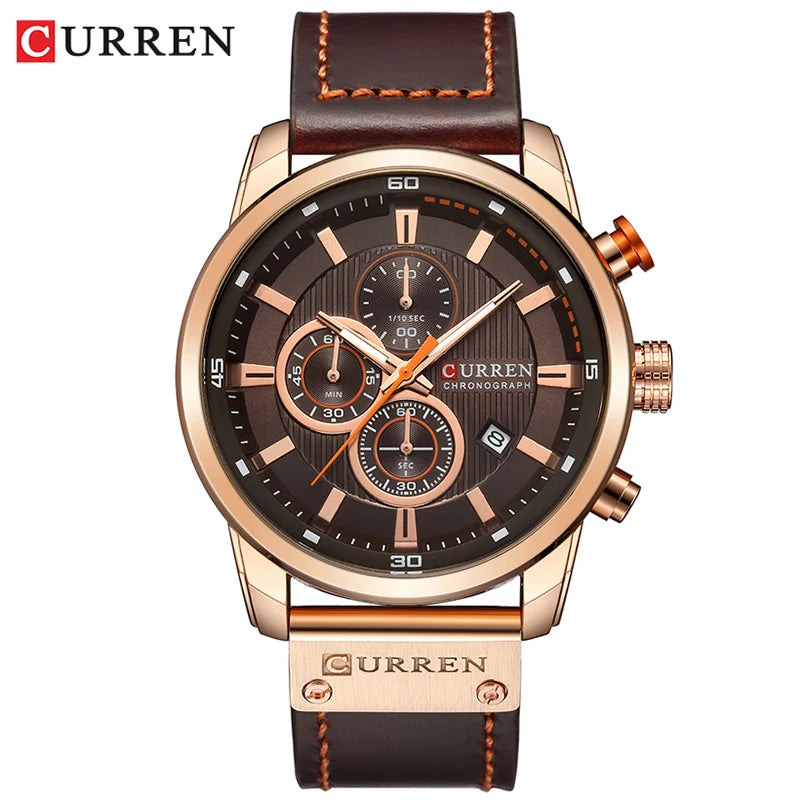 Top Brand Luxury Chronograph Quartz Watch Men Sports