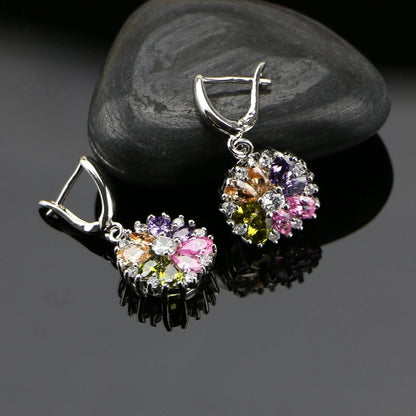 Multicolor Cubic Zirconia Set