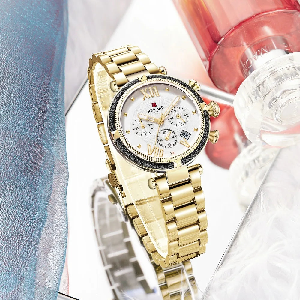 Waterproof Casual Quartz Ladys Watch for Woman