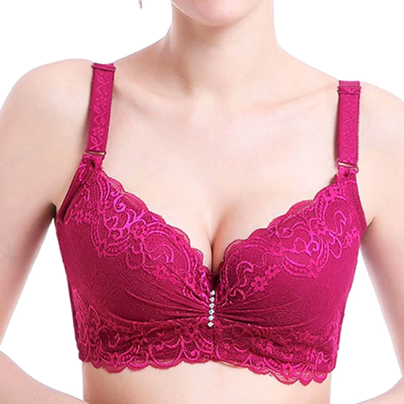 Plus Size Underwire Super Push Up Bralette