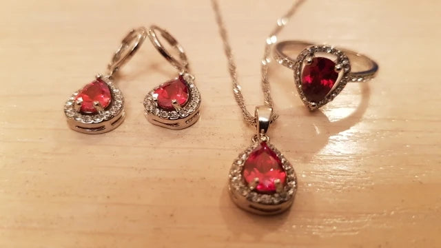 Jewelry Sets Drop Sterling Silver Earrings