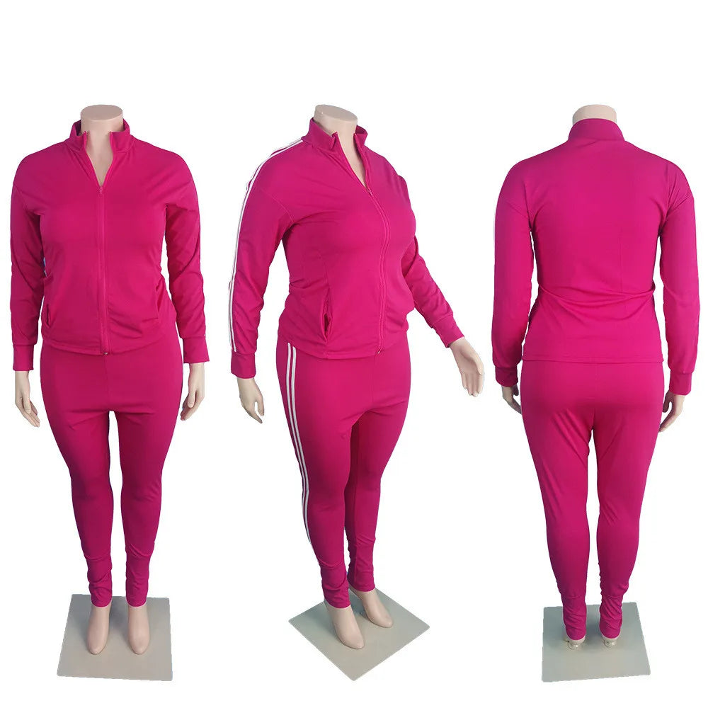 Plus Size 2 Piece Outfits Sweatsuits