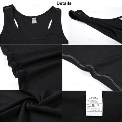 Quick Drying Fitness Activewear Tank Tops