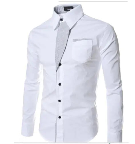 Full Sleeve Men Slim Fit Formal Shirt