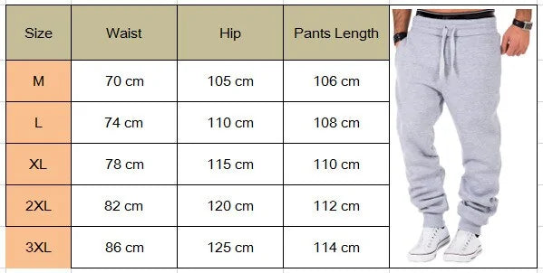 Men's Fashion Loose Sport Gym Joggers