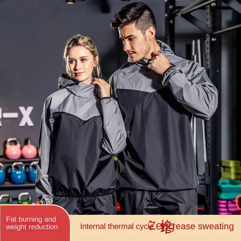 Plus Size Sauna Suit Sets for Sweating Weight Loss