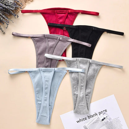 Plus Size Cotton Panties Sexy Thongs