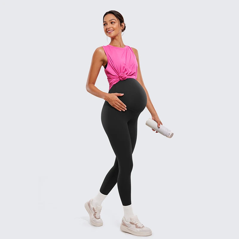 Maternity Leggings Over the Belly - Buttery Soft Workout Pants