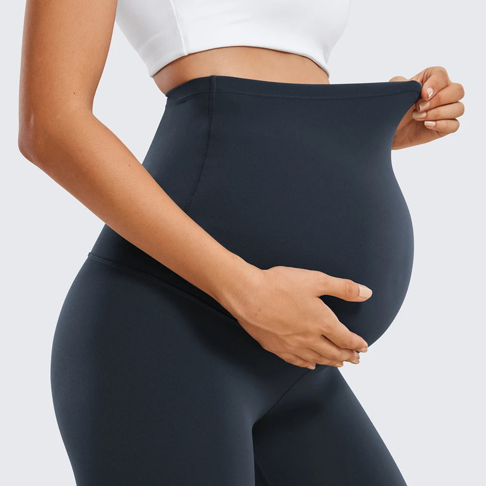 Maternity Leggings Over the Belly - Buttery Soft Workout Pants