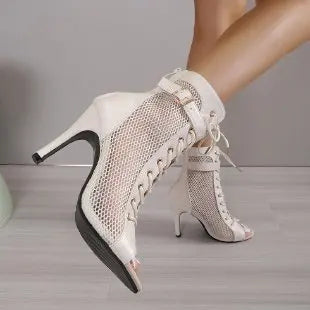 Woman Ankle Soft Bottom High Heel