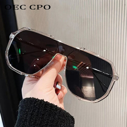 Unique Oversized Sunglasses Women UV400