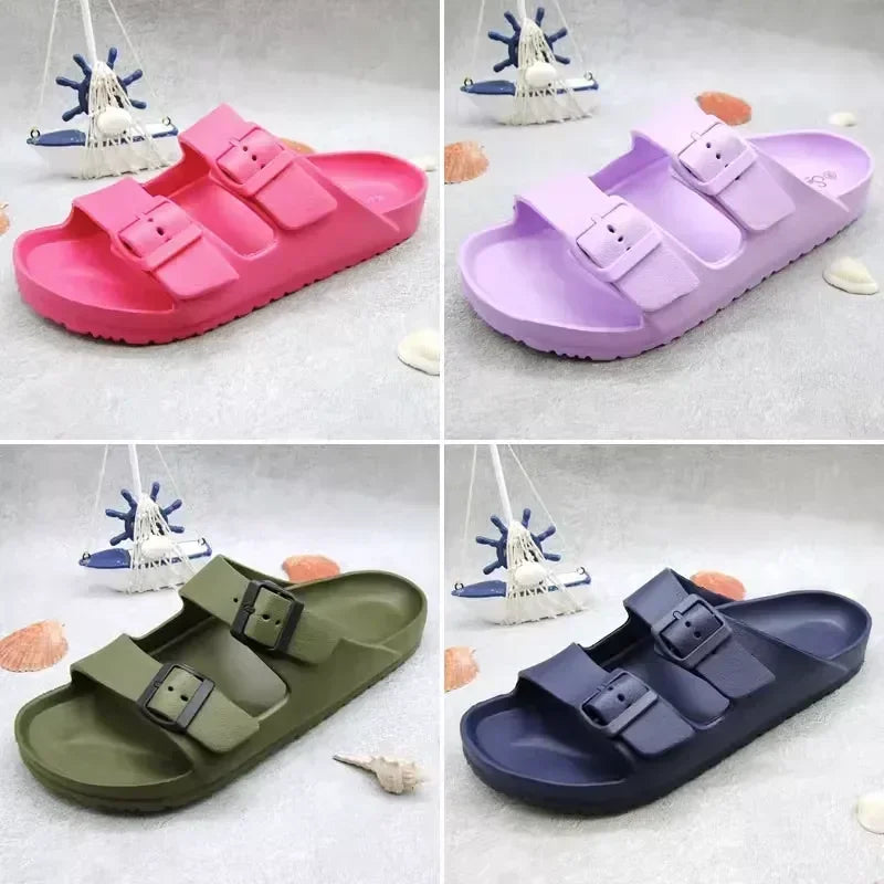 Anti-slip men's and women's trend comfortable soft sole flip flops