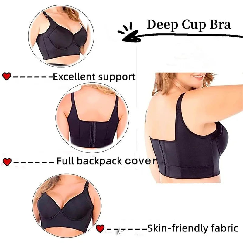 Plus Size Smooth Out Shaper Bra Wide Band