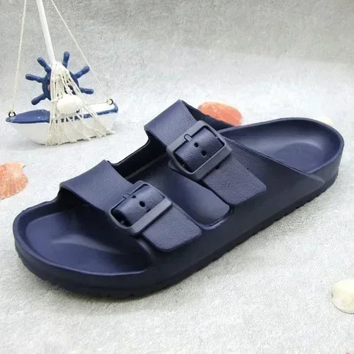 Anti-slip men's and women's trend comfortable soft sole flip flops