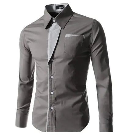 Full Sleeve Men Slim Fit Formal Shirt